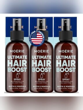 Moerie Ultimate Hair Boost Spray 3pack